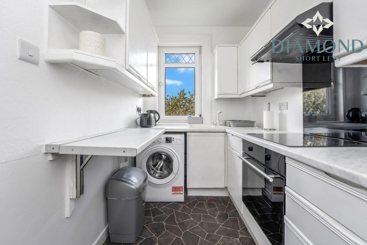 Cosy 2 Bed Apt West End Edinburgh Free Parking Luaran gambar