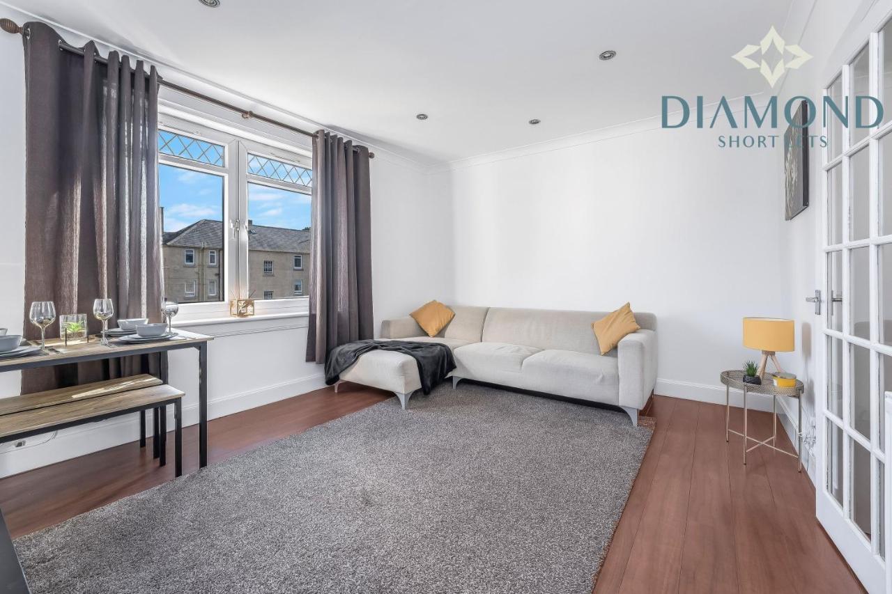 Cosy 2 Bed Apt West End Edinburgh Free Parking Luaran gambar