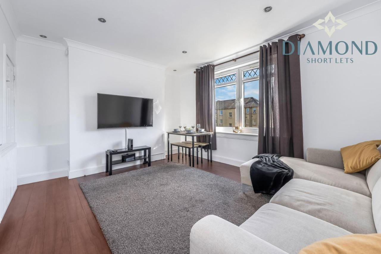Cosy 2 Bed Apt West End Edinburgh Free Parking Luaran gambar