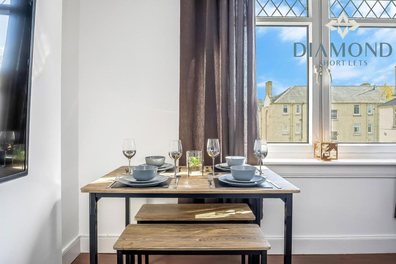 Cosy 2 Bed Apt West End Edinburgh Free Parking Luaran gambar