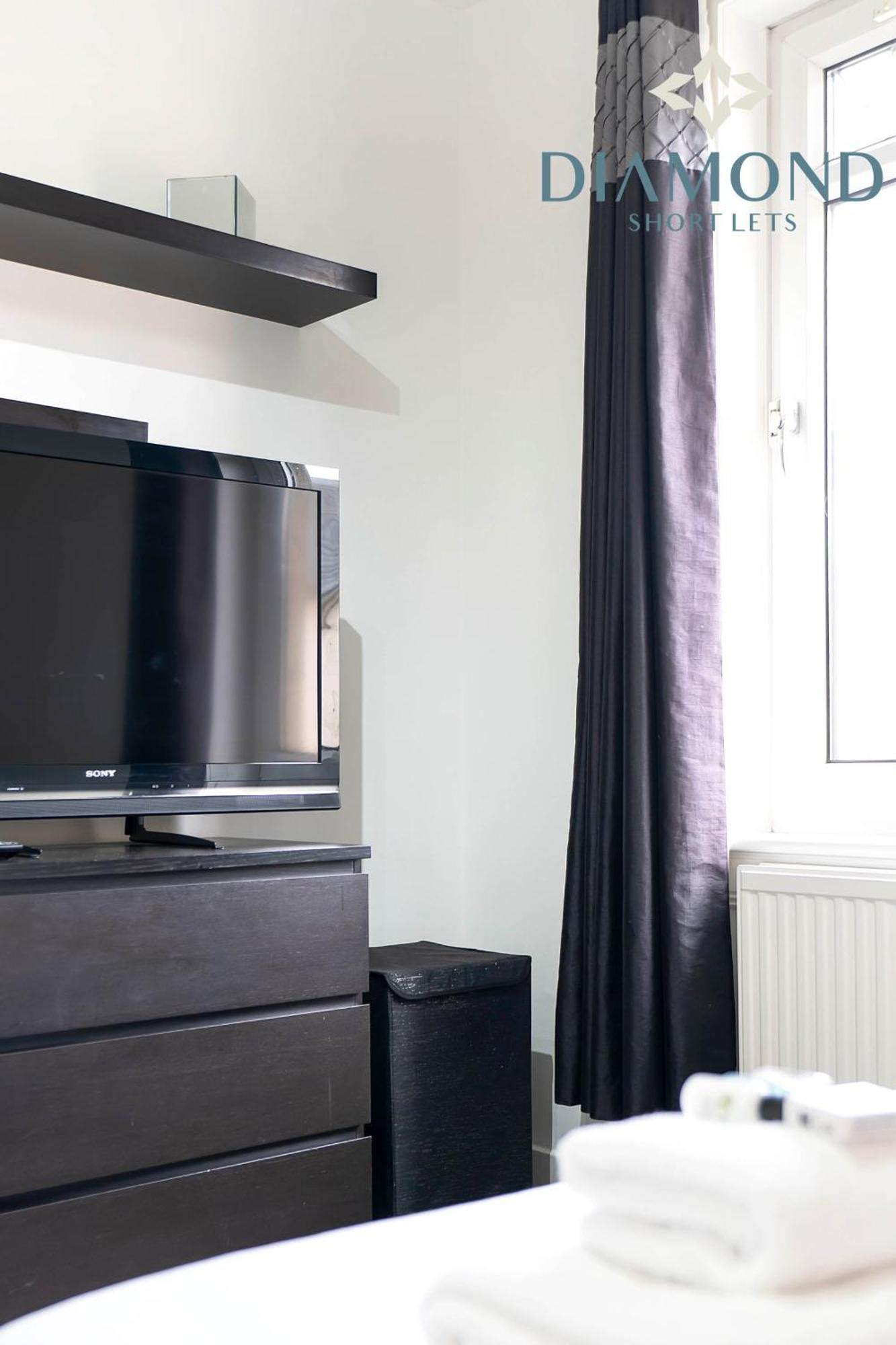 Cosy 2 Bed Apt West End Edinburgh Free Parking Luaran gambar
