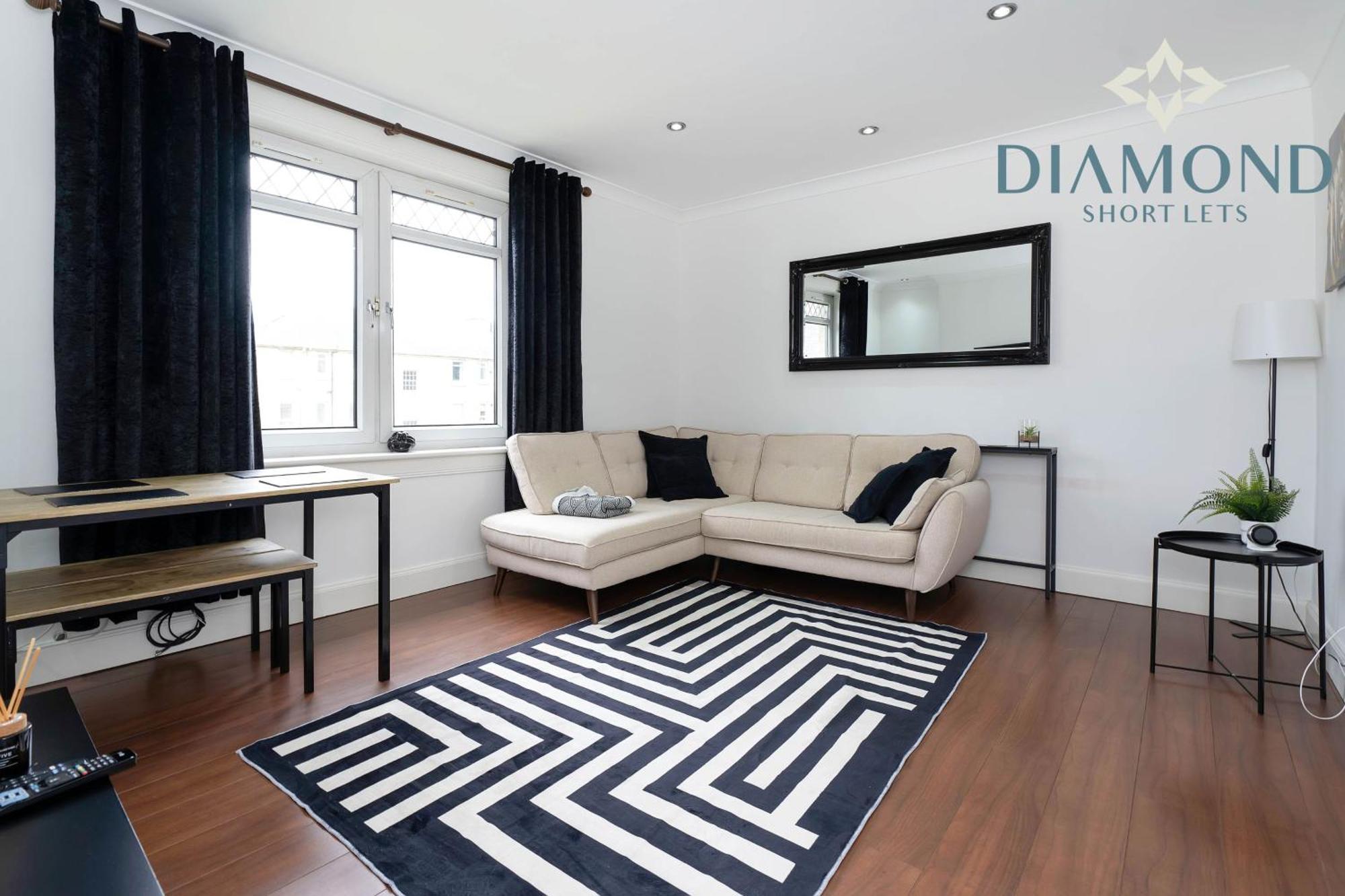 Cosy 2 Bed Apt West End Edinburgh Free Parking Luaran gambar